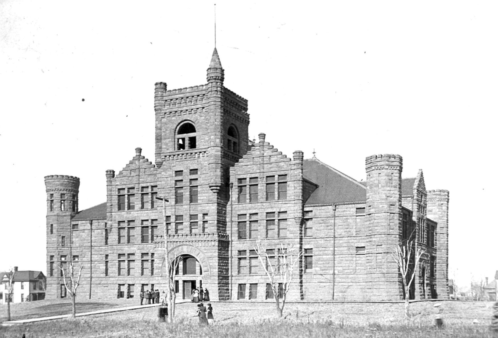 Sioux City High School, ca. 1893